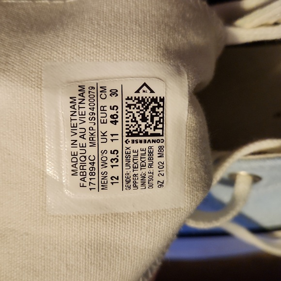 Split run star hike hi top spike sole chucks - Picture 8 of 8